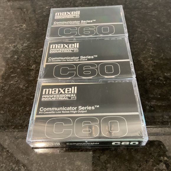 60 Minutes Audio Cassette Tapes 3pk - Picture 3 of 5